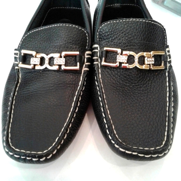 Tod's black driving slip on  loafers - Picture 5 of 12